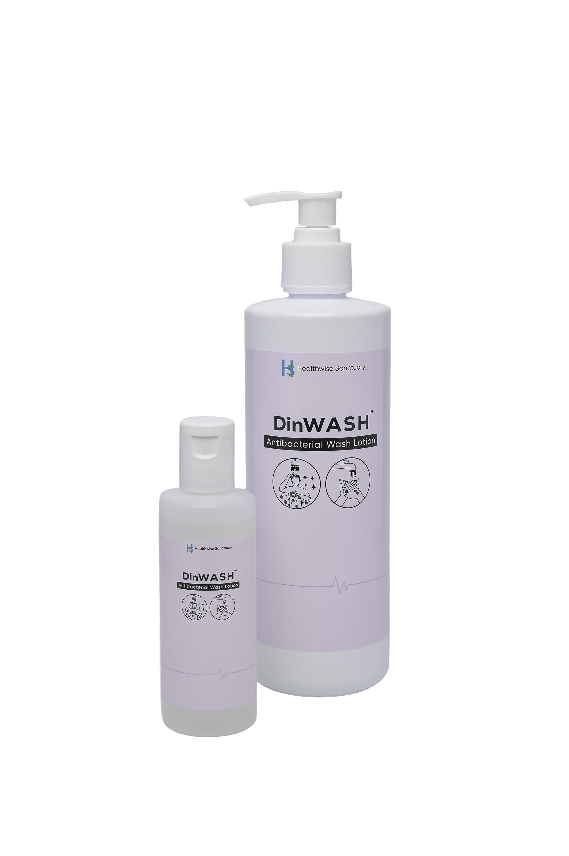 DinWASH™ Antibacterial Wash Lotion - Healthwise Sanctuary